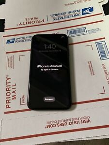 Apple iPhone XR - 64GB  for parts or not working as is{ic lock}