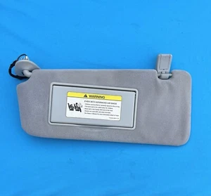 2004-2007 Jaguar XJ8 XJR Genuine OEM Left Driver Side Gray Sun Visor - Picture 1 of 5
