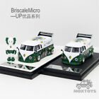 BriscaleMicro Up BSC 1:64 T1 Van sunflower green limited499 Diecast Model Car