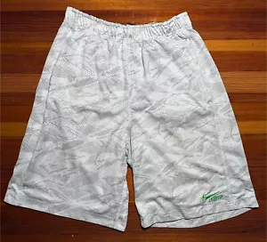 Nike Shorts Mens Size M Green Swoosh Dri Fit Active Athletic Gym Fast Or Last - Picture 1 of 6