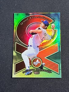 Donruss Preferred Great X-Pectations #’d Insert 1998 HIDEO NOMO REFRACTOR / HOLO