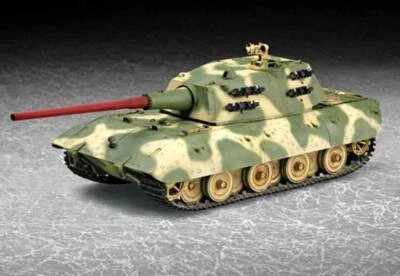 Trumpeter - German E-100 Heavy Serbatoio 128mm Cc - 1:72 Modello Kit Nuovo Ovp - Immagine 1 di 2