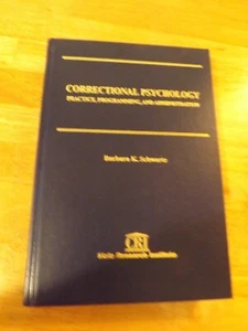 Correctional Psychology Practice, Programming, Administration HC GOOD! 2003 - Imagen 1 de 3