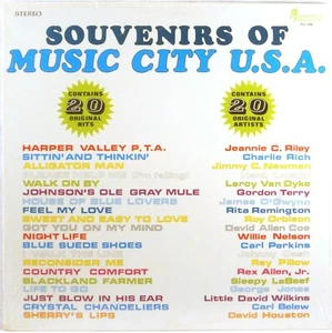 SEALED PLANTATION Souvenirs Music City USA ORBISON Willie Nelson CASH PLP-506 - Picture 1 of 2