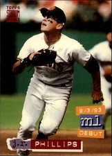 1994 Stadium Club Baseball #158 J.R. Phillips
