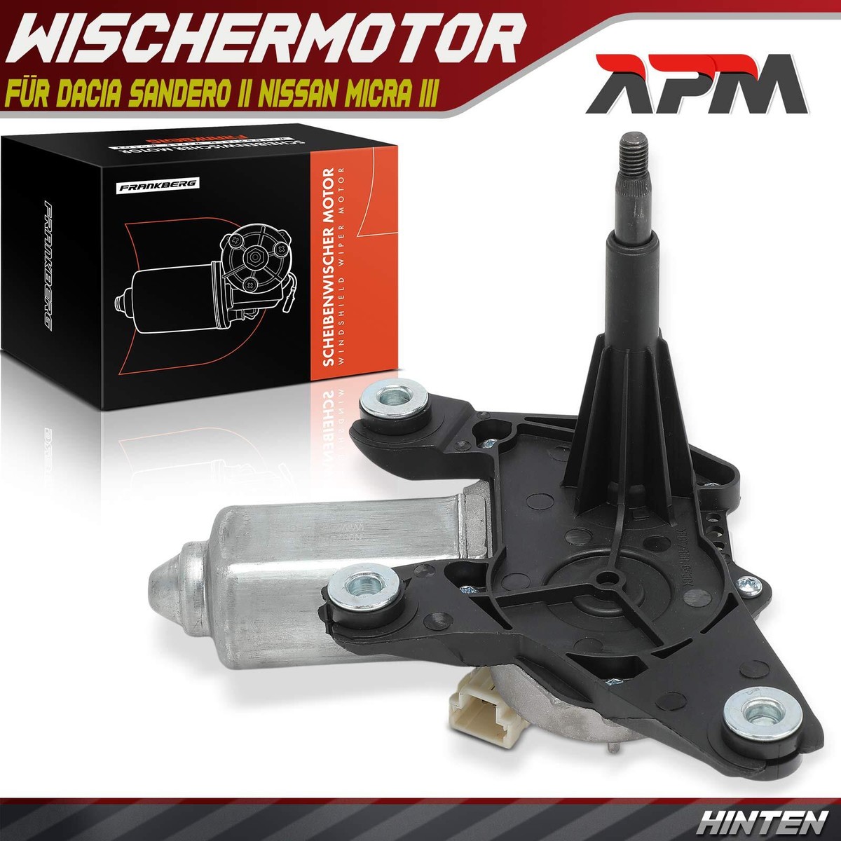 Motore Tergicristallo Posteriore Per Audi A3 8V 2013-2019 - Ricambio 8V0955711B, Installazione Diretta
