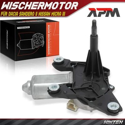 Wischermotor Scheibenwischermotor Hinten für Dacia Sandero II Nissan Micra III - Bild 1 von 4