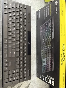 Corsair K100 Air Wireless RGB Mechanical Gaming Keyboard Ultra-Thin - Afbeelding 1 van 3