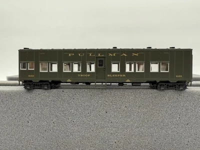 Walthers Goldline escala HO PS Troop Sleeper Pullman #9153 932-4151 (nuevo) Foto 1 de 4