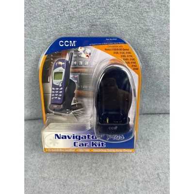 Автомобильный комплект громкой связи Navigator Plus для сотовых телефонов Nokia/удлинитель 12 В, новый в коробке - Изображение 1 из 4