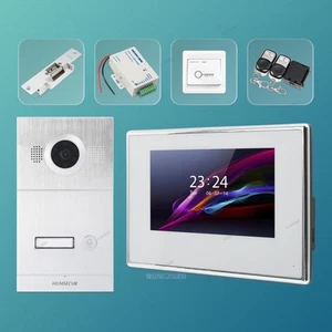 HOMSECUR 7" Video&Audio Smart Doorbell Electric Lock Supported for House/Flat - Picture 1 of 11