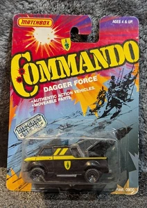 Vintage, 1988 Matchbox Commando, Dagger Force, Breakdown Van, nuovo con scatola - Foto 1 di 20
