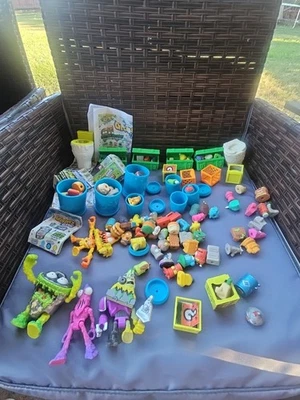 Lote de figuras de pandillas de colección paquete de basura Grossery juguetes alce usado estado N2 Foto 1 de 4
