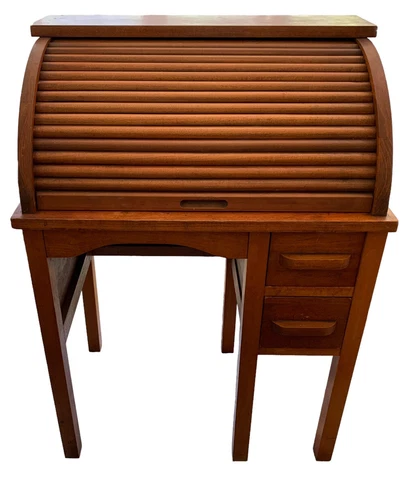 Vintage Child Size Roll Top Desk Cover