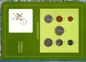 Coin sets of all Nations Solomon Islands 1977-1988 UNC 5 cent 1978FM(U) mint 544 - Picture 1 of 3