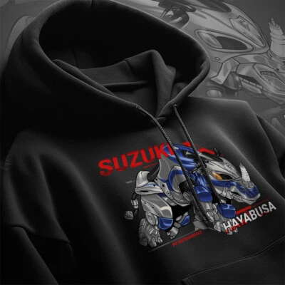 Sudadera con capucha para motocicletas Suzuki Hayabusa 1999-2007 para moto deportiva GSXR 1300 Foto 1 de 2