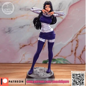 Blackfire - Teen Titans - Kit Modelo Sin Pintar Impresión 3D Estatua GK - Figura Melocotón - Imagen 1 de 16
