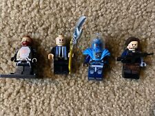 Assorted 4 Minifigure Lot (DC COMICS, Marvel, MCU) Loki, Mr. Freeze, Silk, Wi…