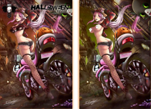 Merc Halloween Special #1 Drax Gal Miss Meow Haunted Variant Cover Set Merc 2023