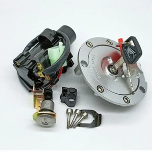Ignition Switch Lock Gas Cap Set Lock Key For Honda CBR600RR 2003 2004-2006 - Picture 1 of 7