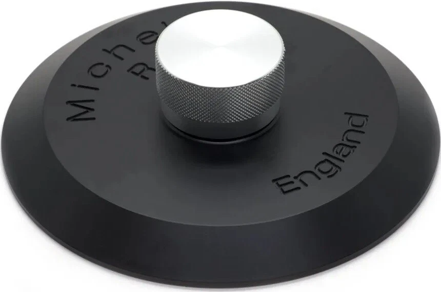 rega Record Clamp by Michell Engineering Silver Knob. AUTHORIZED-DEALER - Image 1 of 1
