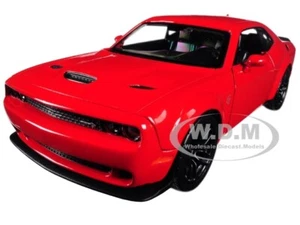 2018 Dodge Challenger SRT Hellcat rot 1/24 Diecast Modellauto von Motormax 79350 - Bild 1 von 6