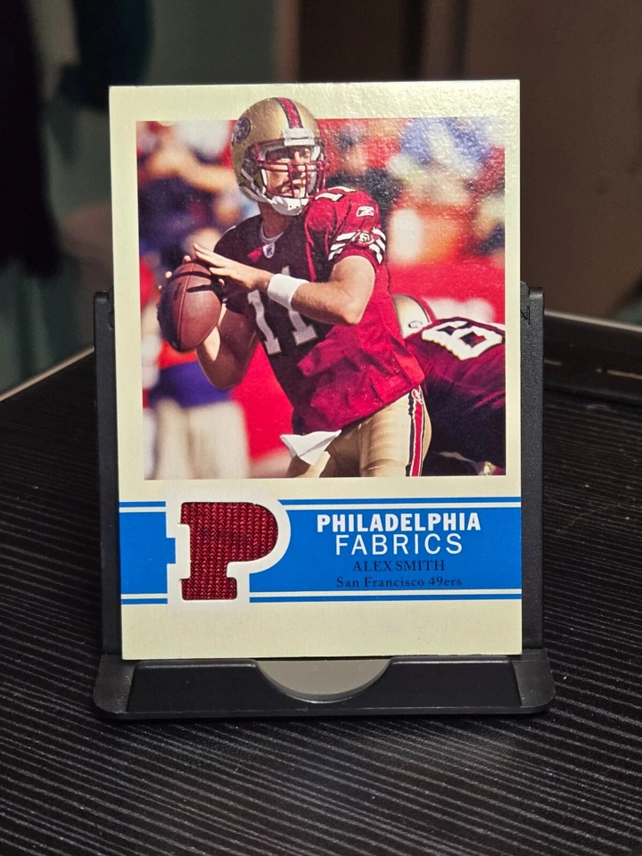 2009 Upper Deck Alex Smith Philadelphia Philadelphia Fabrics #PF-AS - Image 1 of 2