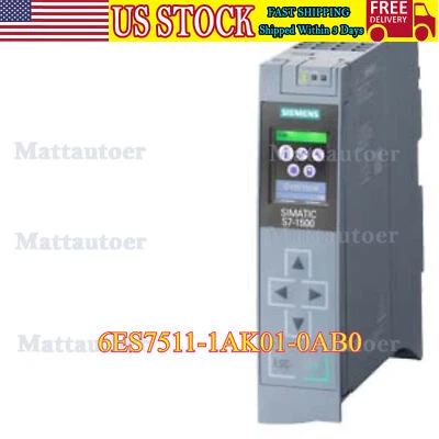 New Siemens S7-1500 CPU 1511-1 PN 6ES7 511-1AK01-0AB0 6ES7511-1AK01-0AB0 - Image 1 of 4
