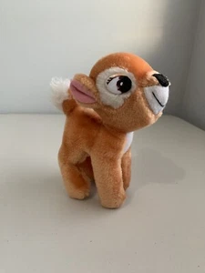 Vintage Bambi Plush Brown Deer Soft Toy 7” - Picture 1 of 7