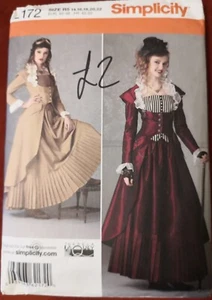 VESTIDO INSPIRADO SIMPLICITY STEAMPUNK de Theresa Laquey - Imagen 1 de 3