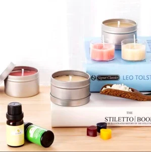 Candle Making Kit DIY Candles Craft Tool Set Pouring Pot Wicks Wax Kit Gift UK - Picture 1 of 14