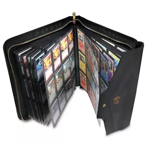 Album di carte collezionabili ENHANCE - raccoglitore di carte con caricamento laterale 12 tasche per 624 carte - Foto 1 di 9