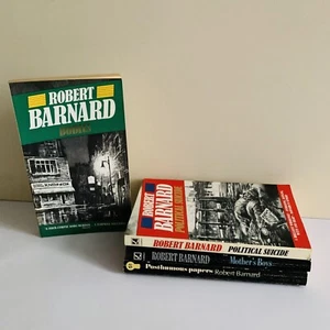 Robert Barnard Book Bundle x 4 Crime Fiction Novels Vintage Paperback Lot - Picture 1 of 7
