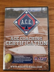 New, ACE Coaching Certification (DVD) BY Mike Candrea, 04 &08 Olympic Team coach - Picture 1 of 2