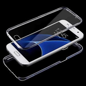 Silikon Case Handyhülle 360 Full Body Schutzhülle Handytasche Cover Rundumschutz - Bild 1 von 12