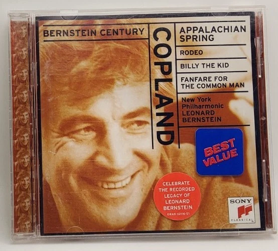 Leonard Bernstein - Bernstein Century CD, Pre-owned, Very Good Condition, 1997 Foto 1 de 3