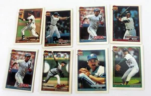 6 ~ 1991 Topps Cracker Jack Baseball Mini Cards ~ Alan Trammell  HOF - Picture 1 of 6
