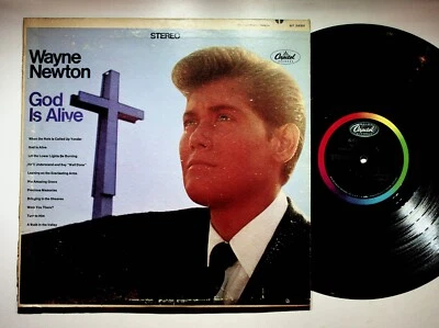 1968 Wayne Newton God Is Alive Gospel Vinyl LP Record - Image 1 of 4