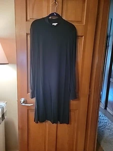 The Loft Size L Basic Black Dress - Picture 1 of 2