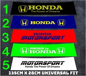 Honda Sonnenleiste Universalarmatur 135x28cm - Bild 1 von 6