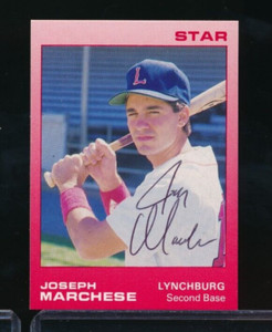 1988 Star Lynchburg Red Sox Joseph Marchese #10 signed auto autograph