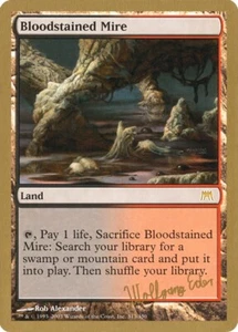 Bloodstained Mire NM World Championship Decks MTG Magic the Gathering Land Eng - Picture 1 of 1