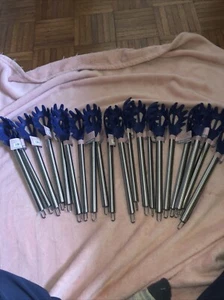 20 - Social Chef Silicone Utensil Pasta Spaghetti Fork Blue Stainless Steel NWT - Picture 1 of 7