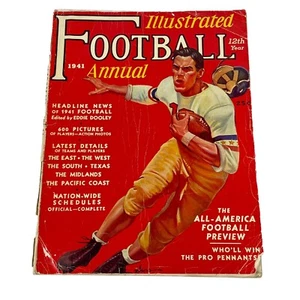 1941 Illustrated Football Annual NCAA All-American Preview 600 Pictures News - Picture 1 of 5