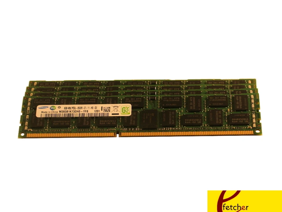 32GB(4X8GB)DDR3 ECC REG. Quad Rank PC3 8500 Memory For DELL PowerEdge T310, R310 - Image 1 of 1