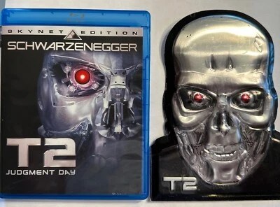 T2 Terminator 2 Judgment Day SKYNET EDITION  Blu-ray+ T2 Metal Plaque COLLECTORS - Image 1 of 4
