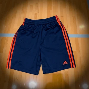 Adidas Youth Mid Rise Pull-On Athletic Basketball Shorts Size 14 - Picture 1 of 5