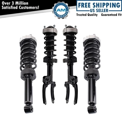 Front and Rear Strut & Spring Assembly Set Fits 2011-2018 Porsche Cayenne - Image 1 of 4