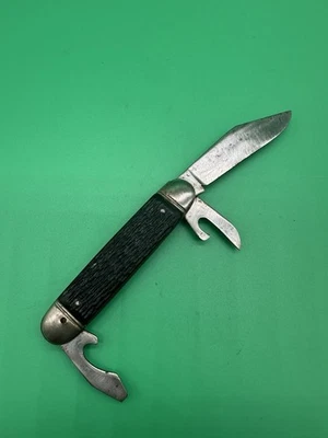 VINTAGE 1970’S COLONIAL FOREST MASTER CAMPING SCOUT KNIFE  USA - Image 1 of 4