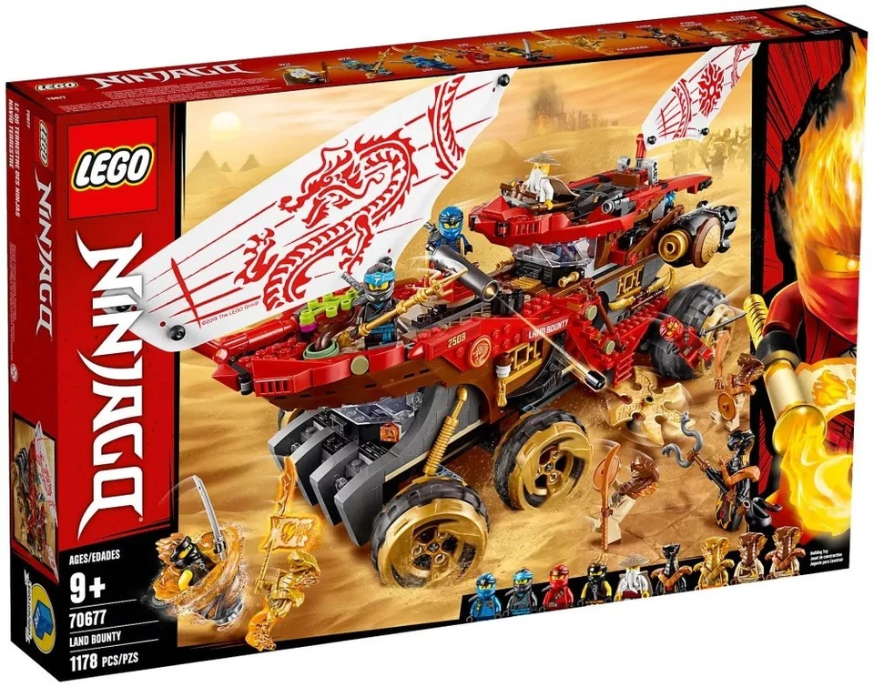 LEGO Ninjago 70677 : Le Q.G des ninjas - NEUF et Scellée - Photo 1/1